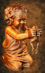 little_boy_with_frog_statue_for_garden_tom whilte300
